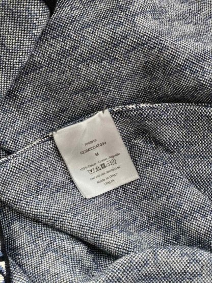 Replica Dior Oblique Overshirt Navy Blue Cotton Jacquard Shirts unisex #3293 - Image 3