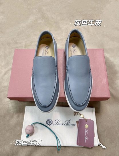 Replica Loro Piana Men's Summer Walk Loafers Calfskin #3198