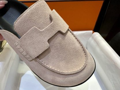 Replica Hermes Women's GO Mule Suede Mule #3341 - Image 3