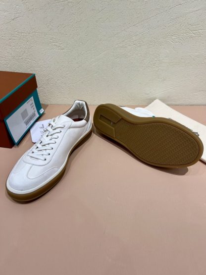 Replica Loro Piana Tennis Walk Sneakers Calfskin Suede #3215 - Image 3