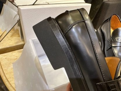 Replica Dior Boy Loafer Black Brushed Calfskin For Women 2024 #3319 - Image 4