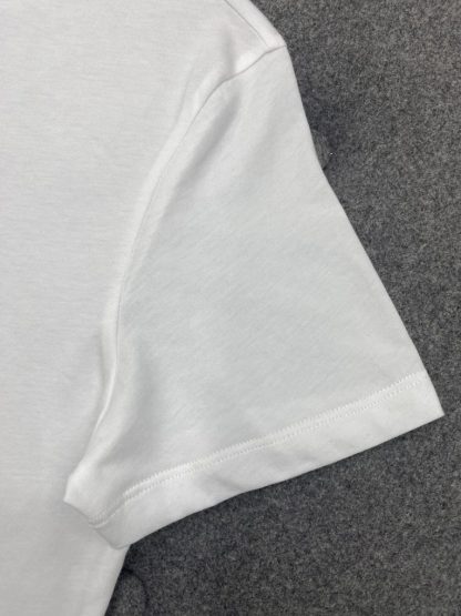 Replica Miu Miu Cotton sequin T-shirt Women white 2024 #3311 - Image 15