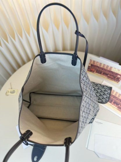 Replica Goyard Saint Louis PM Bag Tote Bags Grey #3361 - Image 18