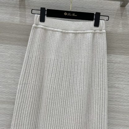 Replica Loro Piana Cervatto Cardigan with Cervatto Skirt Baby Cashmere 2024 #3242 - Image 10