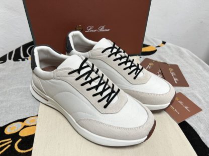 Replica Loro Piana Week End Walk Sneakers Microfiber Storm System® #3496 - Image 10