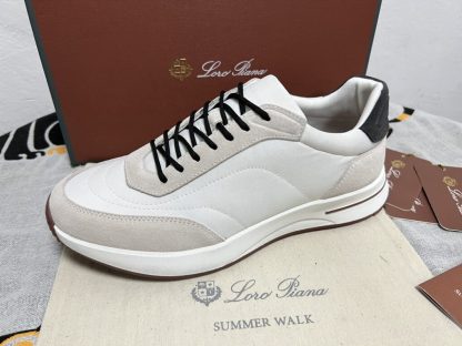 Replica Loro Piana Week End Walk Sneakers Microfiber Storm System® #3496 - Image 6
