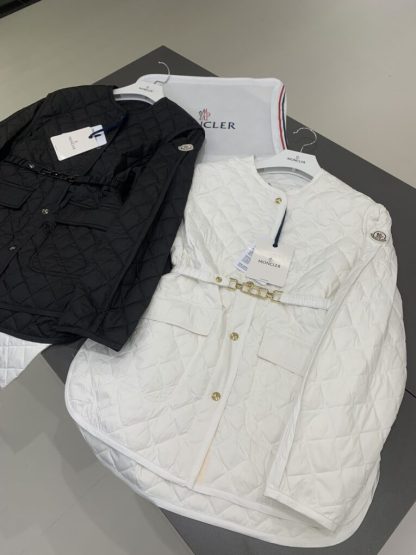Replica Moncler CORINTO SHORT DOWN JACKET WHITE #3554 - Image 10