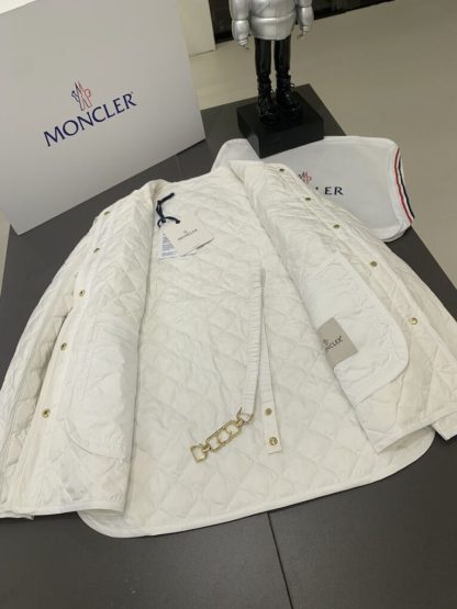 Replica Moncler CORINTO SHORT DOWN JACKET WHITE #3554 - Image 14