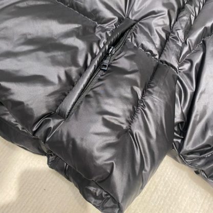 Replica PRADA Re-Nylon convertible cropped down jacket Black #3400 - Image 11