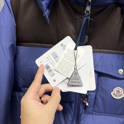 Replica Moncler BRAYE SHORT DOWN JACKET BLUE #3549 - Image 5