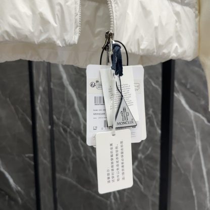 Replica Moncler PADDED WOOL CARDIGAN WOMEN WHITE #3552 - Image 7