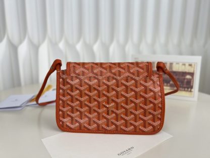 Replica Goyard Plumet Pocket Wallet Strap Bag Orange #3408 - Image 11