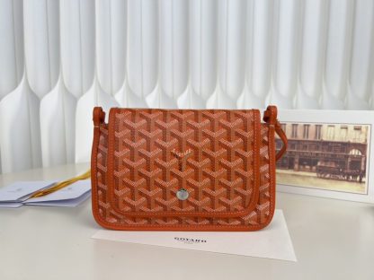 Replica Goyard Plumet Pocket Wallet Strap Bag Orange #3408 - Image 12