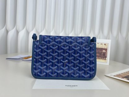 Replica Goyard Plumet Pocket Wallet Strap Bags Sky Blue #3391 - Image 13
