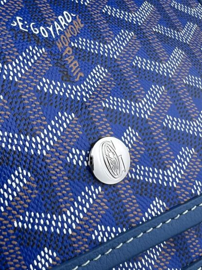 Replica Goyard Plumet Pocket Wallet Strap Bag Blue #3410 - Image 7