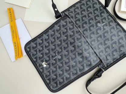 Replica Goyard Plumet Pocket Wallet Strap Bag Grey #3402 - Image 13
