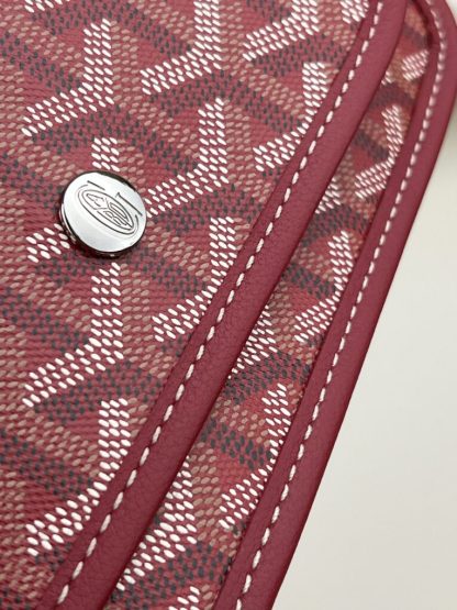 Replica Goyard Plumet Pocket Wallet Strap Bags Red #3387 - Image 6