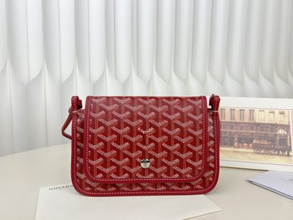 Replica Goyard Plumet Pocket Wallet Strap Bag Red #3406 - Image 9