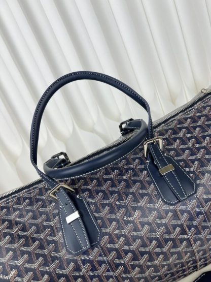 Replica Goyard Boston 45 bag Travel Bags Navy Blue #3364 - Image 15