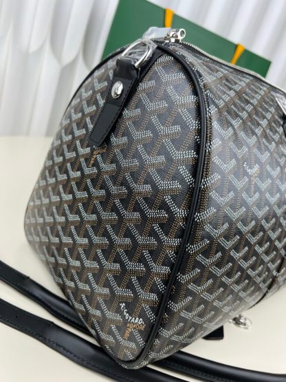 Replica Goyard Boston 45 bag Travel Bags Black #3365 - Image 9