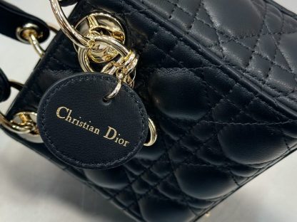 Replica Dior Lady Dior Micro Bag Powder Pink Cannage Lambskin #3490 - Image 12