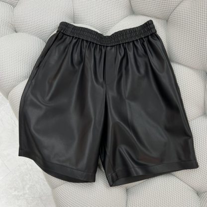 Replica PRADA Nappa leather Bermudas Men's Leather Shorts 2024 #3393 - Image 5