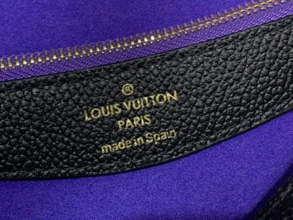 Replica Louis Vuitton Diane Satchel Bag M46386 Black #3675 - Image 2