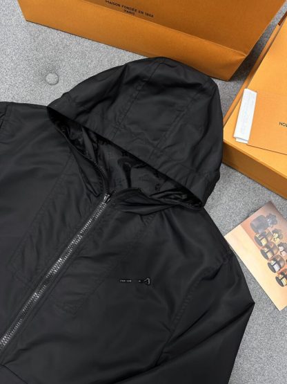 Replica Louis Vuitton Monogram Reversible Nylon Windbreaker 1AF615 Jacket #3597 - Image 5