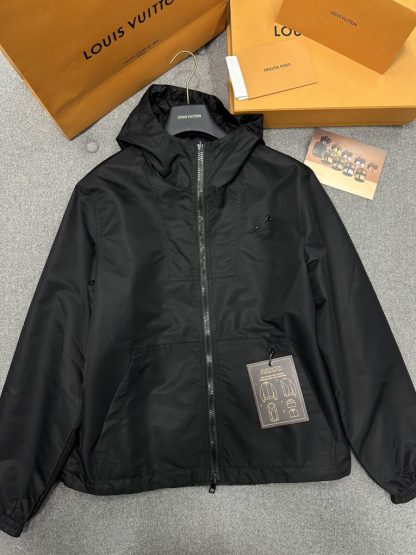 Replica Louis Vuitton Monogram Reversible Nylon Windbreaker 1AF615 Jacket #3597 - Image 6
