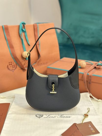 Replica Loro Piana Bobbin Medium Leather Hobo Bag #3727 - Image 8