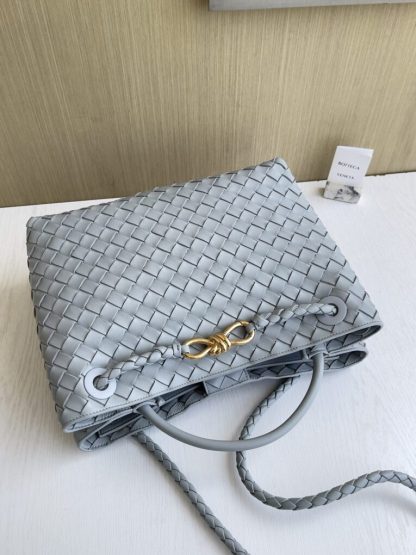 Replica Bottega Veneta Medium Andiamo Tote Bag Top handle bag Sterling #3644 - Image 13
