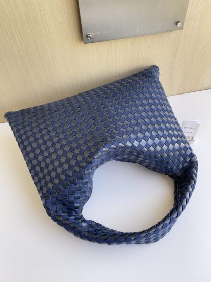 Replica Bottega Veneta Large Hop Shoulder bag with Intrecciato craftsmanship in leather and denim #3656 - Image 12