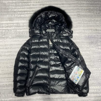 Replica Moncler BADYF HOODED SHORT DOWN JACKET WOMEN BLACK #3815 - Image 9