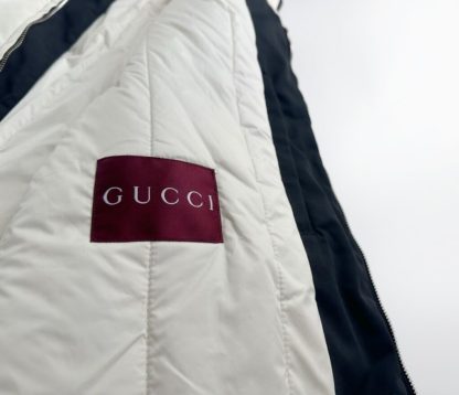 Replica GUCCI MEN'S TECHNICAL COTTON CANVAS HOODED JACKET 787197 #3831 - Image 7