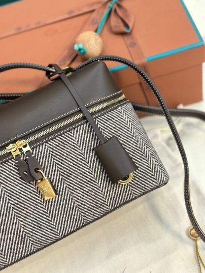 Loro Piana 2024 Extra Bag L27 Replica Virgin Wool Shoulder Bag Crossbody Bag #3759 - Image 8