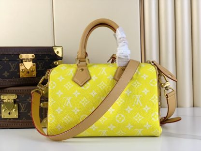 Replica Louis Vuitton Speedy P9 Bandoulière 25 M24426 Jaune Mat #3993 - Image 4
