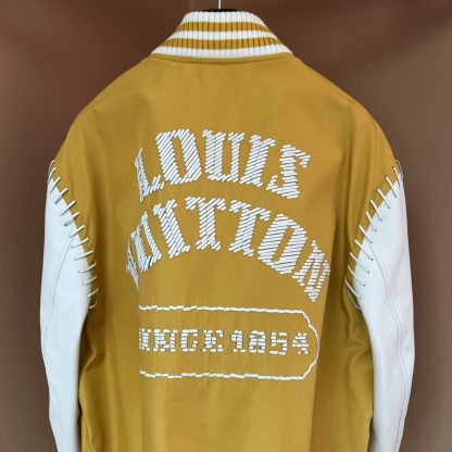 Replica Louis Vuitton Embroidered Varsity Blouson 1AFXDD #4013 - Image 3