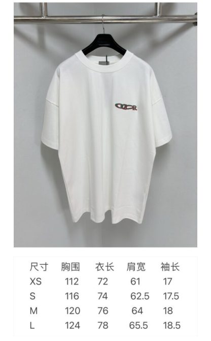 Replica DIOR AND LEWIS HAMILTON T-Shirt Oversized Fit White #4075 - Image 9