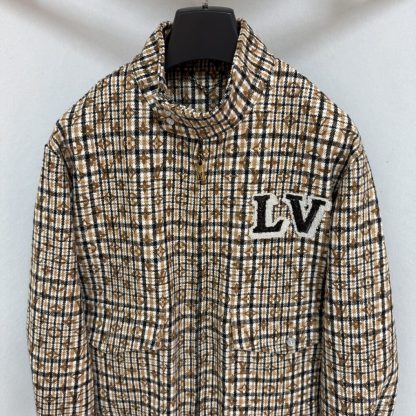Replica Louis Vuitton Men's Monogram Wool Harrington Blouson 1AGIP7 #4062 - Image 10