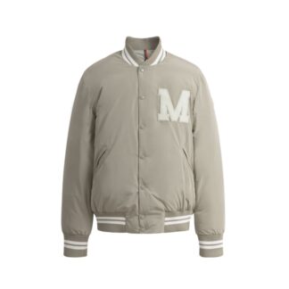REPLICA MONCLER LATELTIN DOWN BOMBER JACKET TAUPE #4129