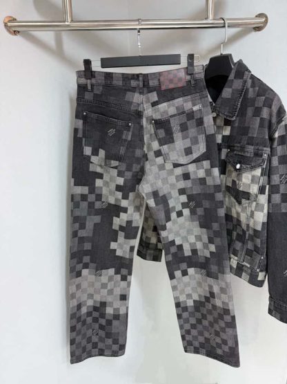 Replica Louis Vuitton Damoflage Classic Jeans 2025 #4171 - Image 2