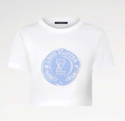 Replica Louis Vuitton LV Stamp Crop Top 1AHIZG