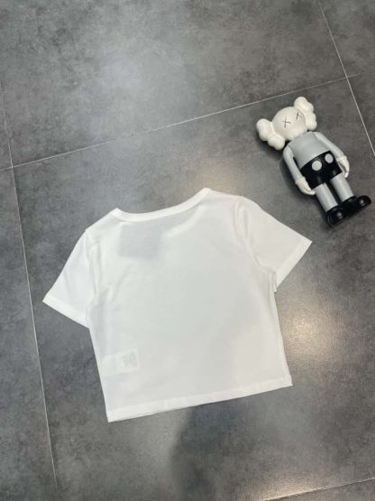 Replica Louis Vuitton LV Stamp Crop Top 1AHIZG - Image 3
