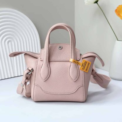 Replica Loro Piana Happy Day Nano Shoulder Bag in Pink