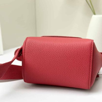 Replica Loro Piana Happy Day Nano Shoulder Bag in Red - Image 8