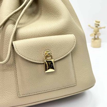 Replica Loro Piana Extra Drawstring backpack L27 Calfskin - Image 7