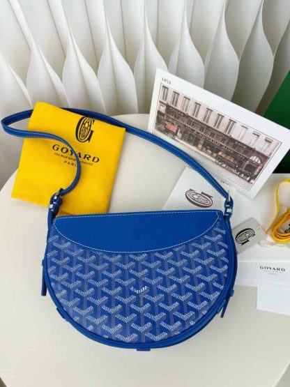 Replica Goyard Hirondelle bag Vip Quality Sky Blue